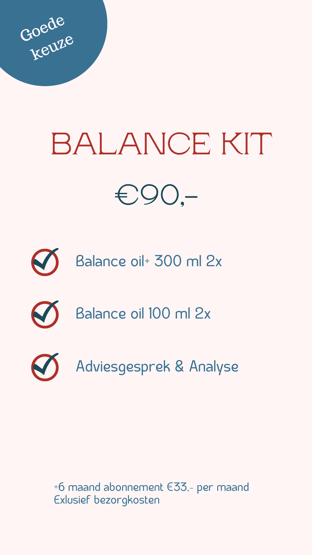 Balance Kit - ALL BY Change